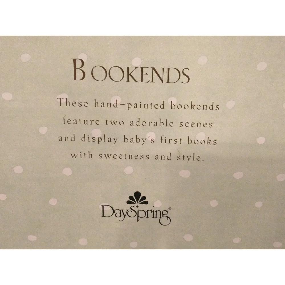 DAYSPRING Bookends~Sheep Reading Bible Stories to Duck & Rabbit